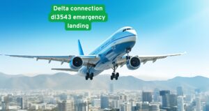 delta connection dl3543 emergency landing