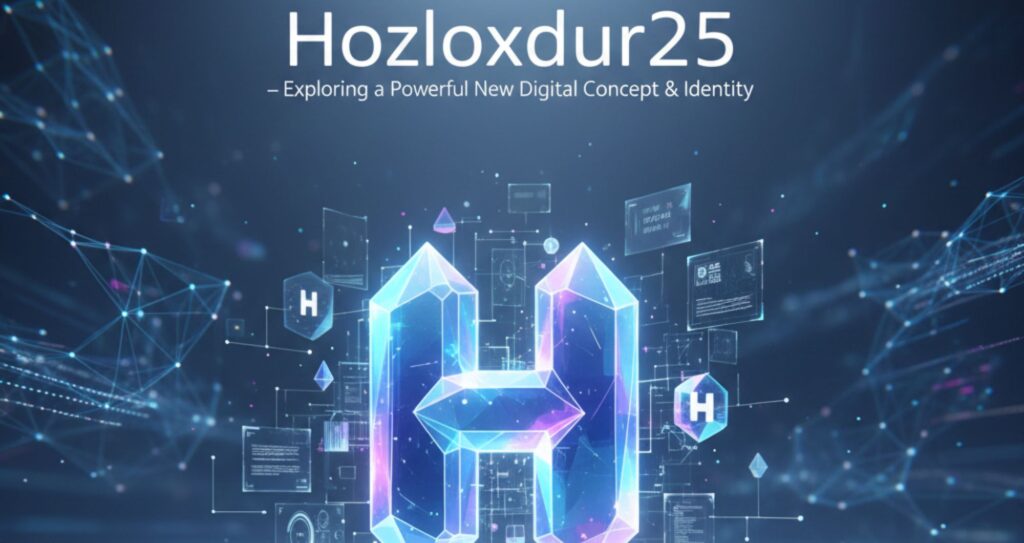 Hozloxdur25 – Exploring a Powerful New Digital Concept Identity