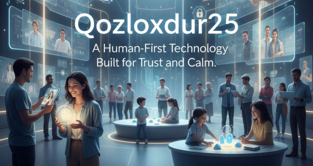 Qozloxdur25 First Technology Built for Trust and Calm
