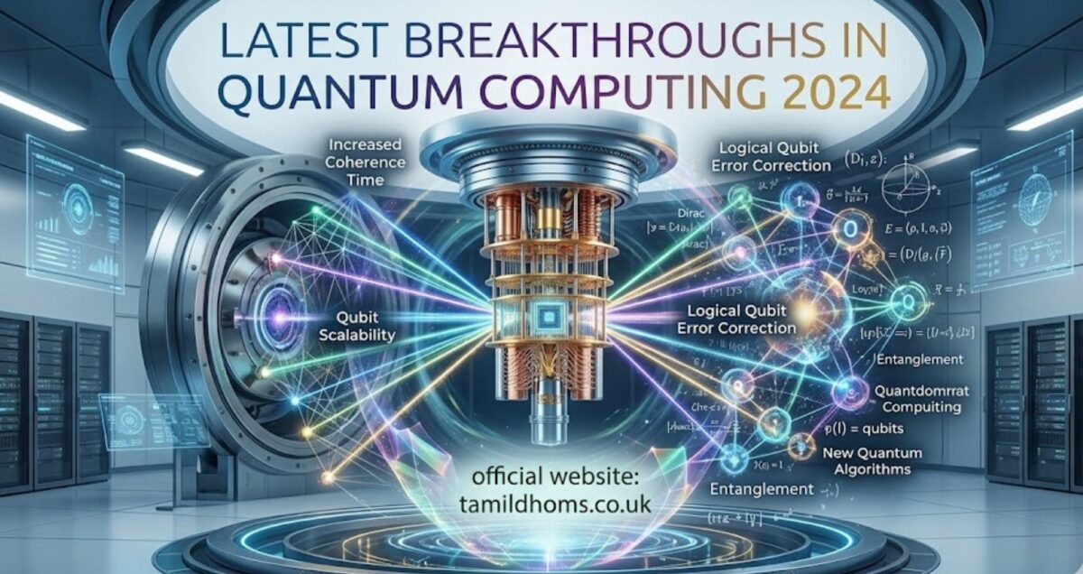 Latest Breakthroughs in Quantum Computing 2024
