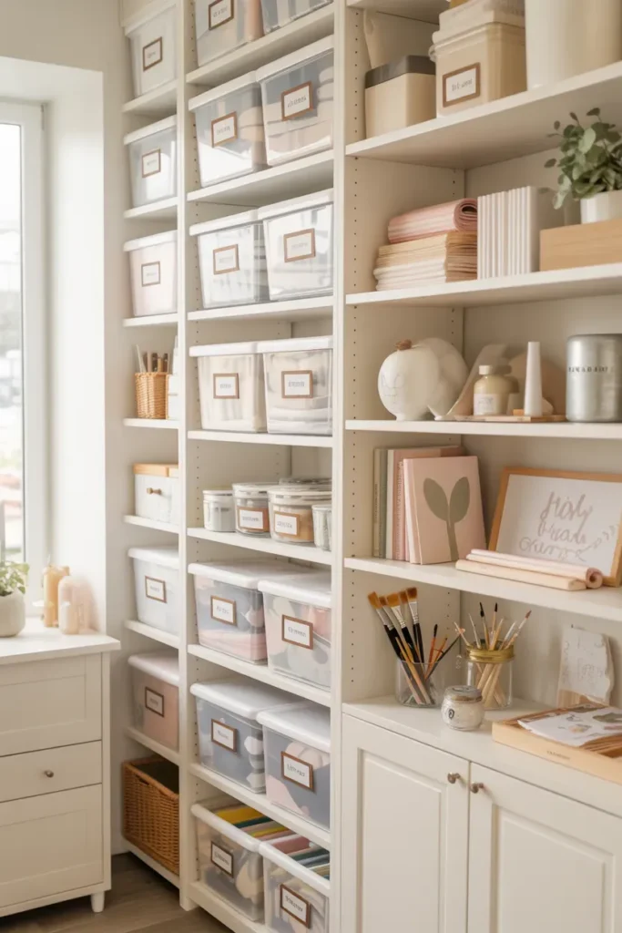 Craft Room Storage