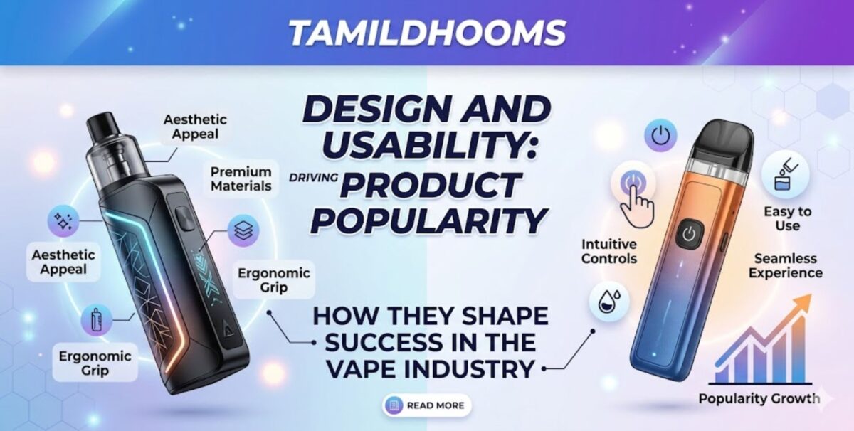 Design and Usability Drive Vape Product Popularity