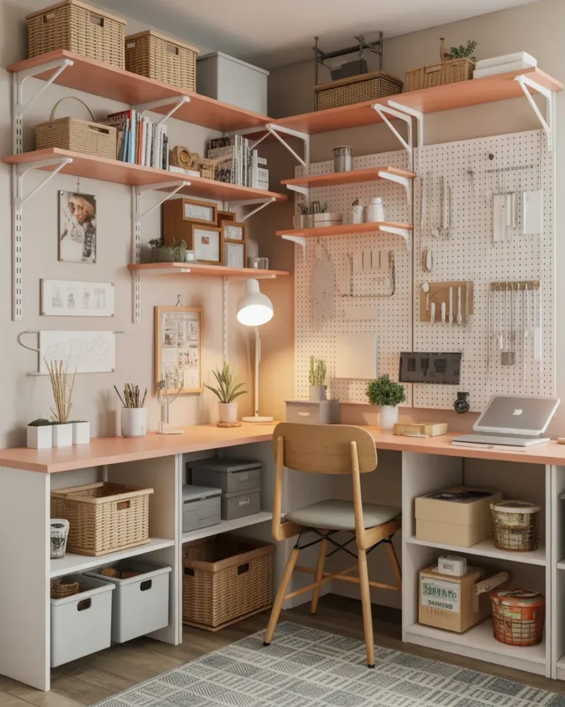 Small She Shed Craft Room