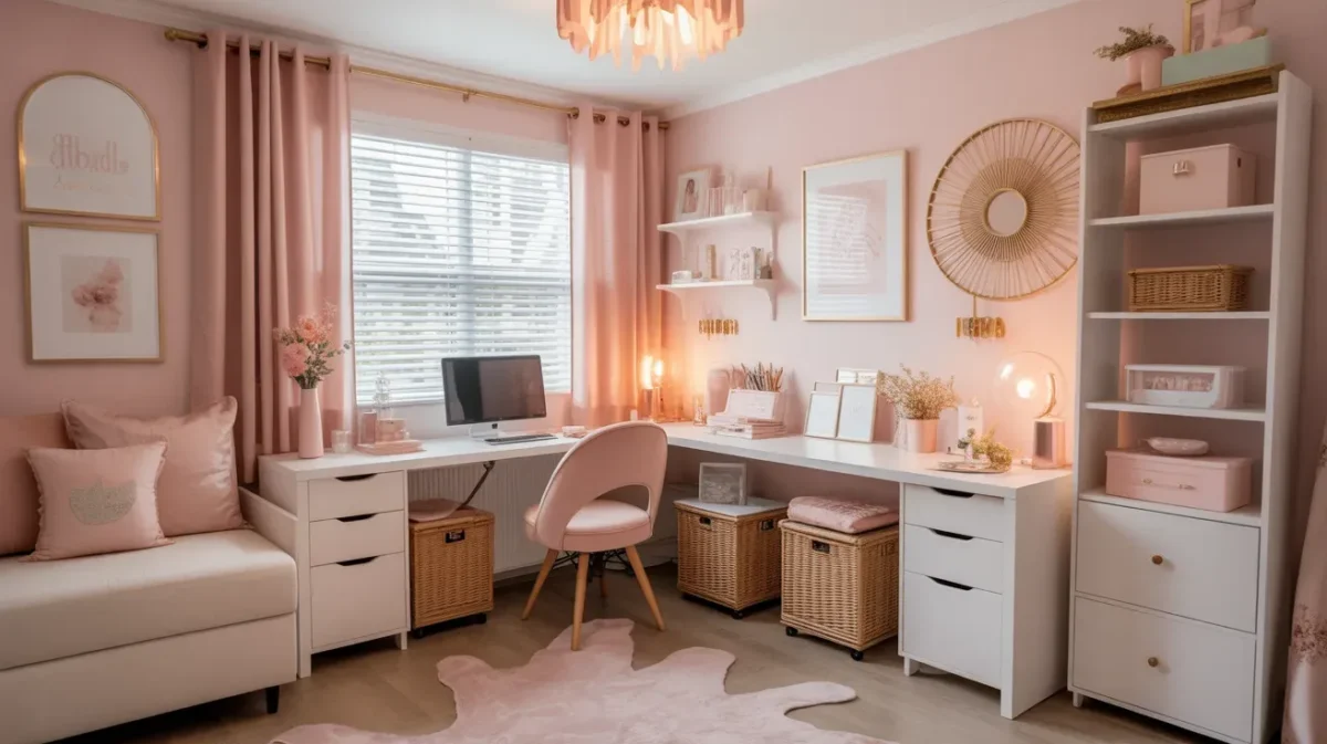 Small She Shed Craft Room