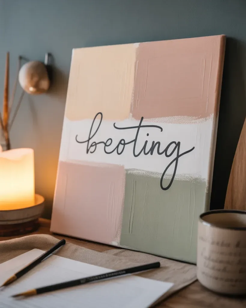 DIY Canvas Painting