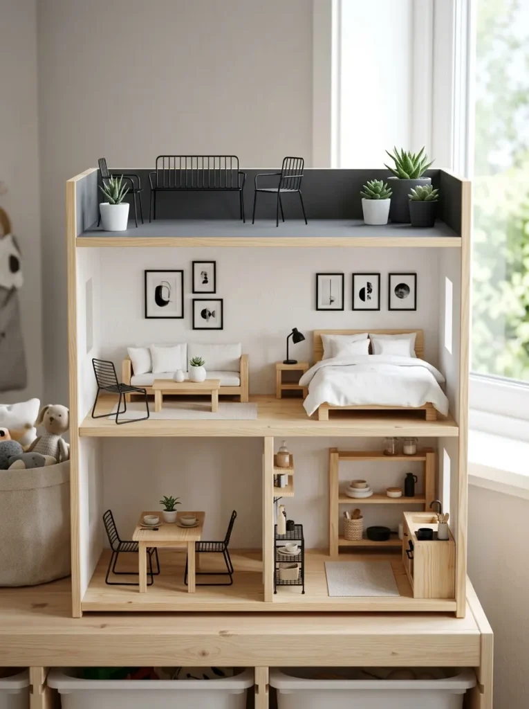 DIY IKEA FLISAT Dollhouse