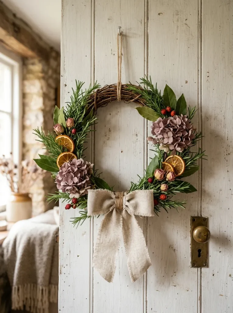 Cottagecore Holiday Decor