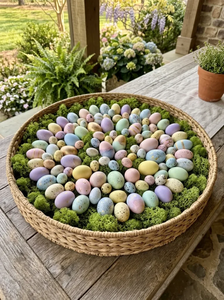 Easter Porch Decorating