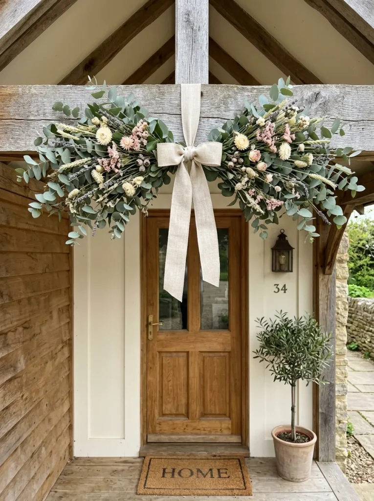 Easter Porch Decorating