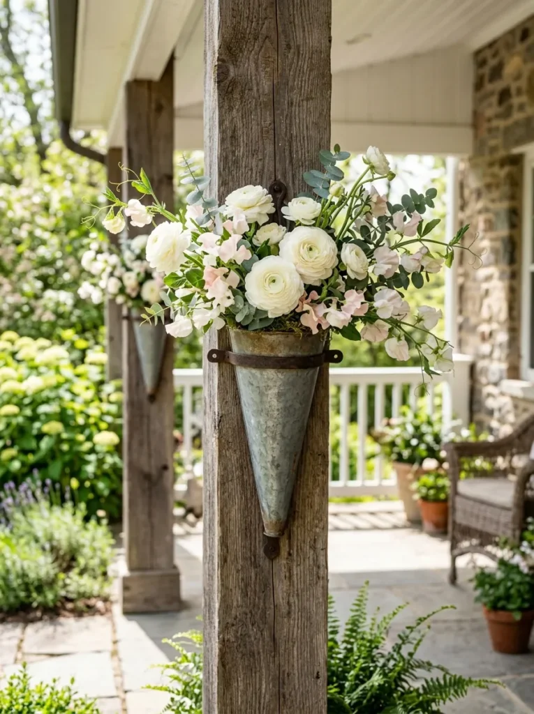 Easter Porch Decorating