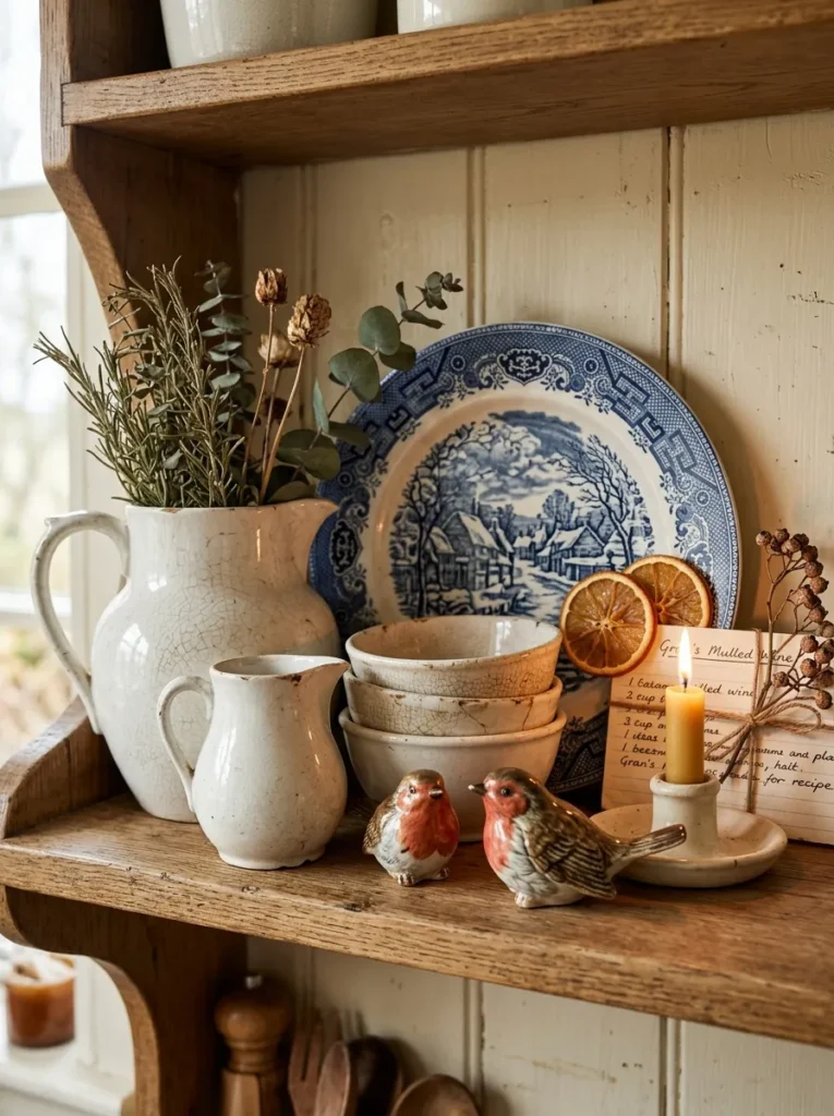 Cottagecore Holiday Decor