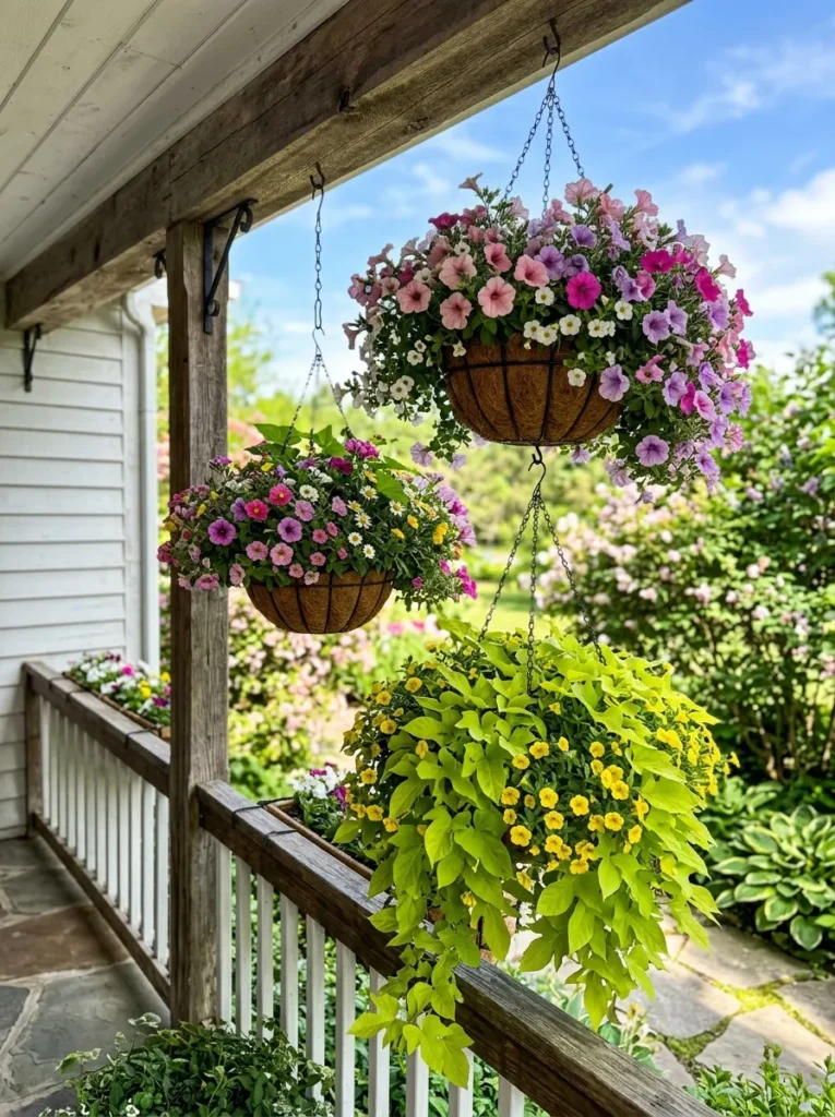 Easter Porch Decorating