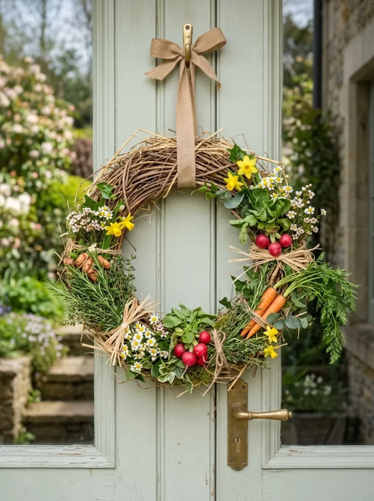 Easter Porch Decorating