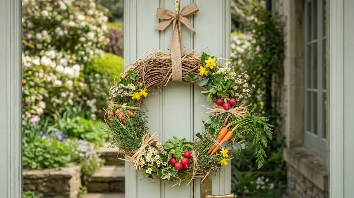 Easter Porch Decorating