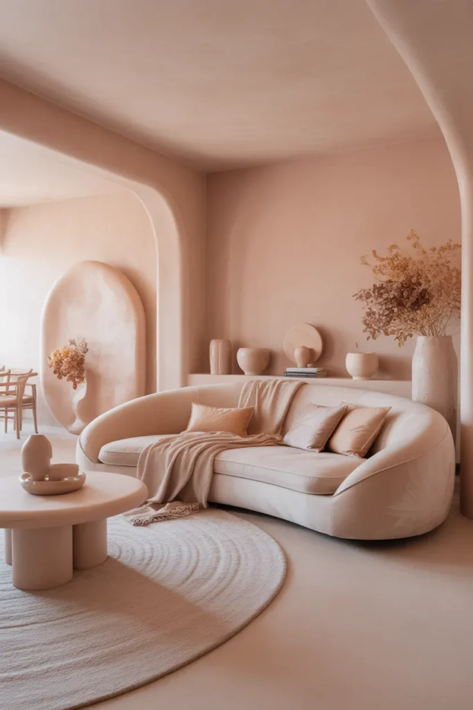 Color Drenching Living Room