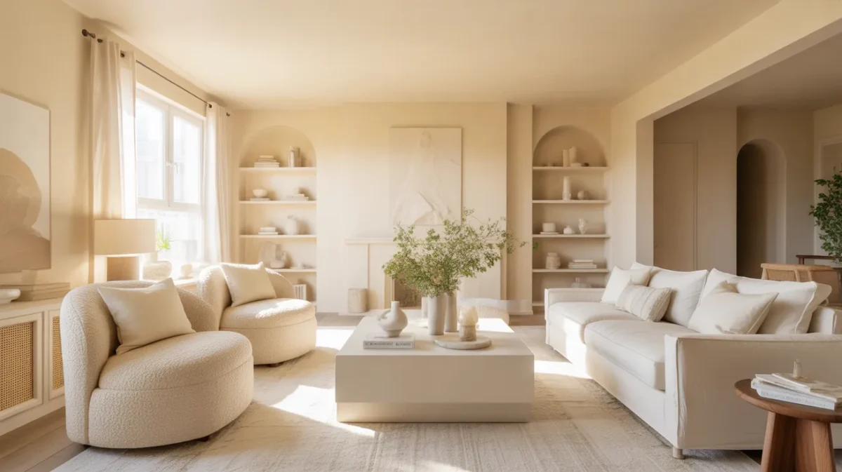 Color Drenching Living Room
