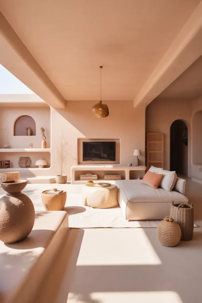 Color Drenching Living Room
