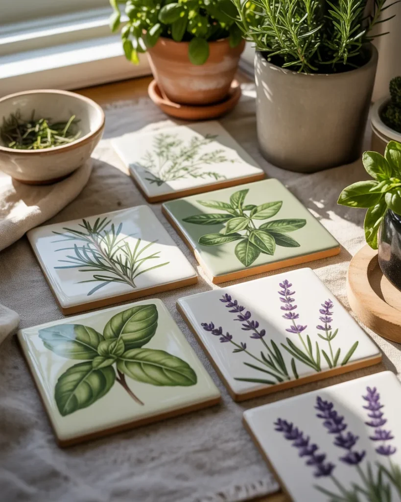 Hand Painted Tile