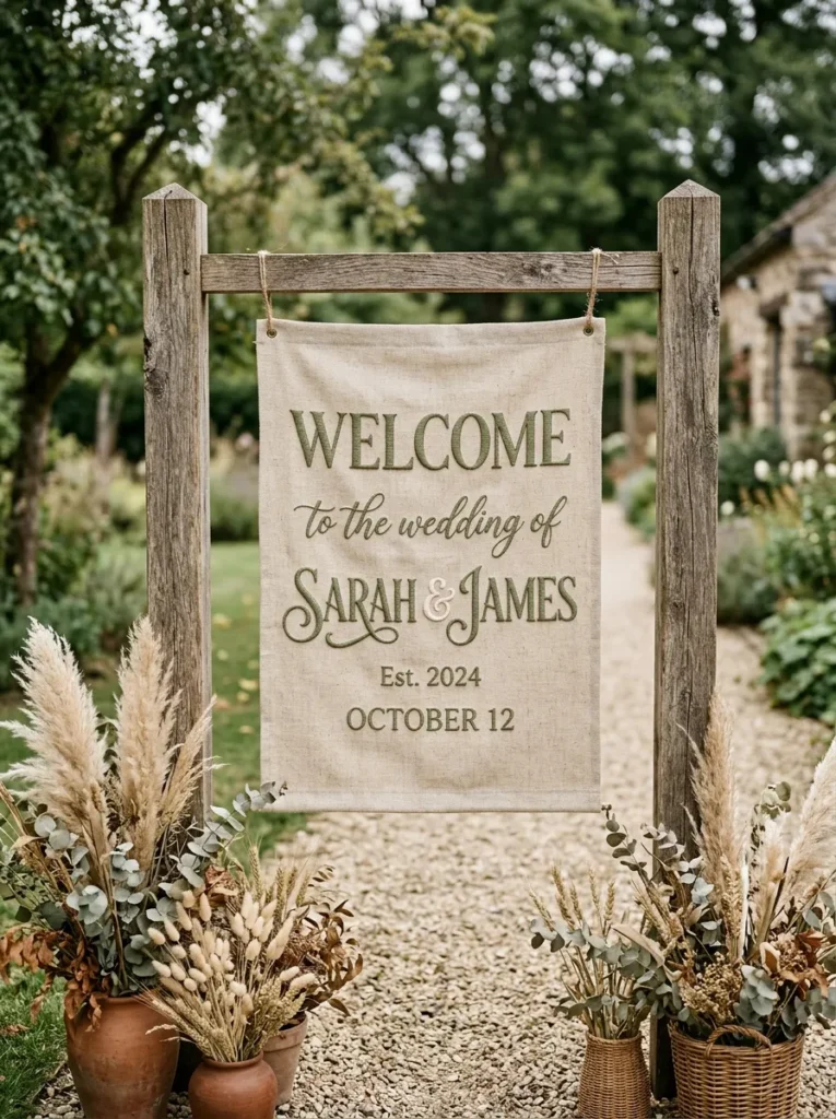 Wedding Welcome Sign Designs