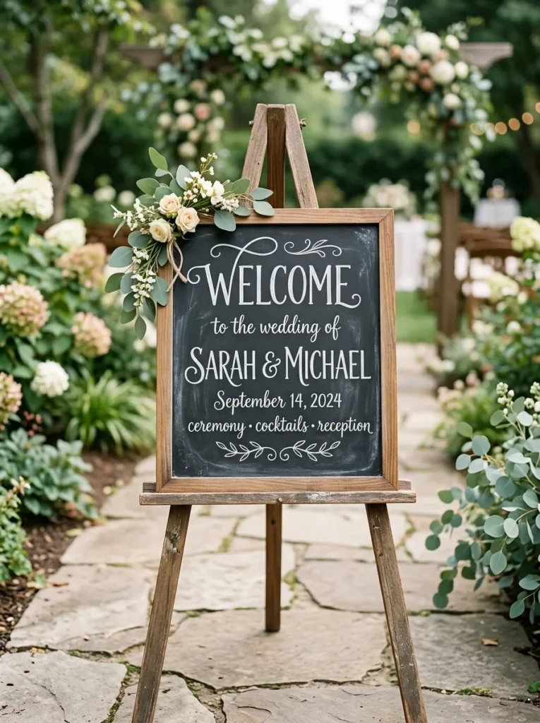 Wedding Welcome Sign Designs