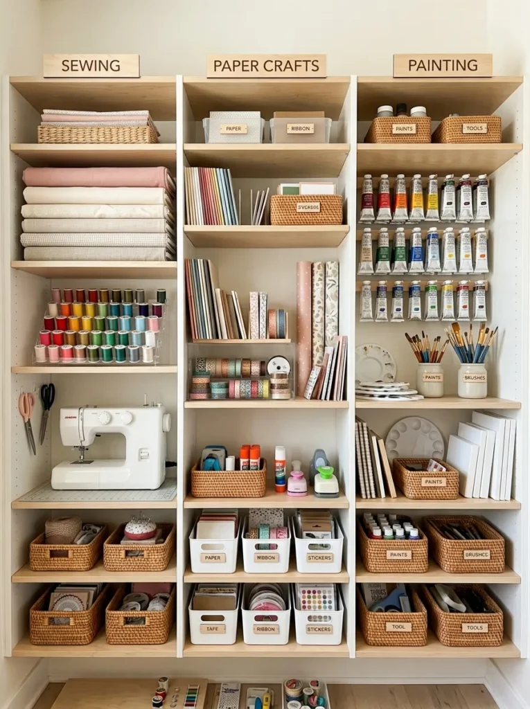 Craft Closet Ideas