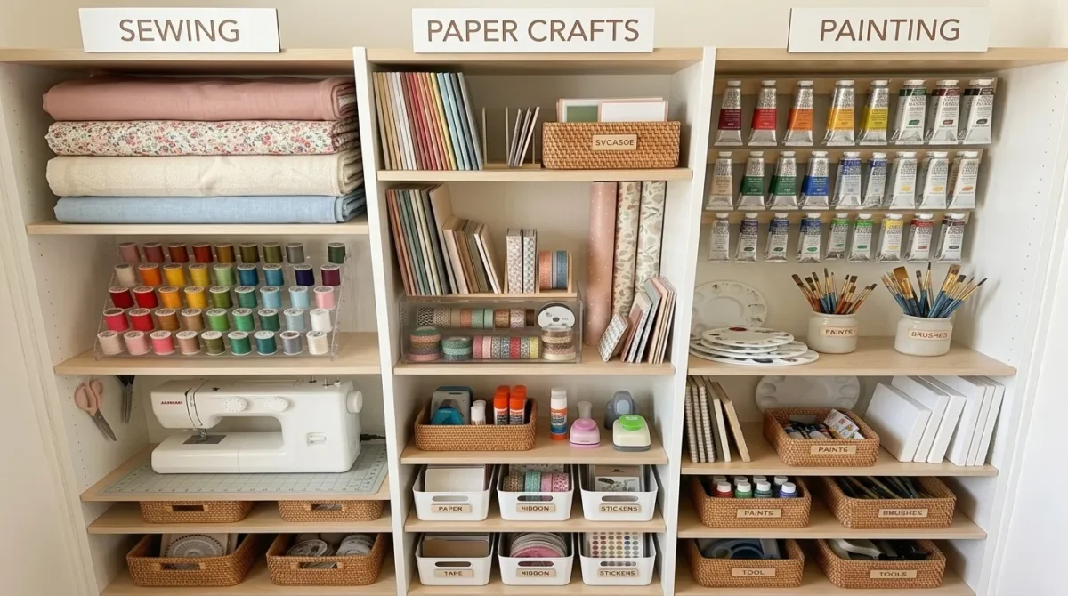 Craft Closet Ideas