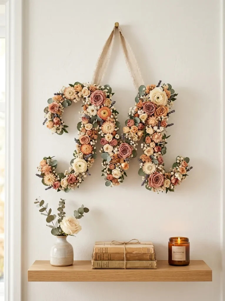 DIY Hanging Flower