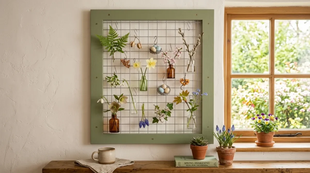 DIY Hanging Flower