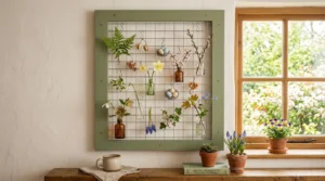 DIY Hanging Flower