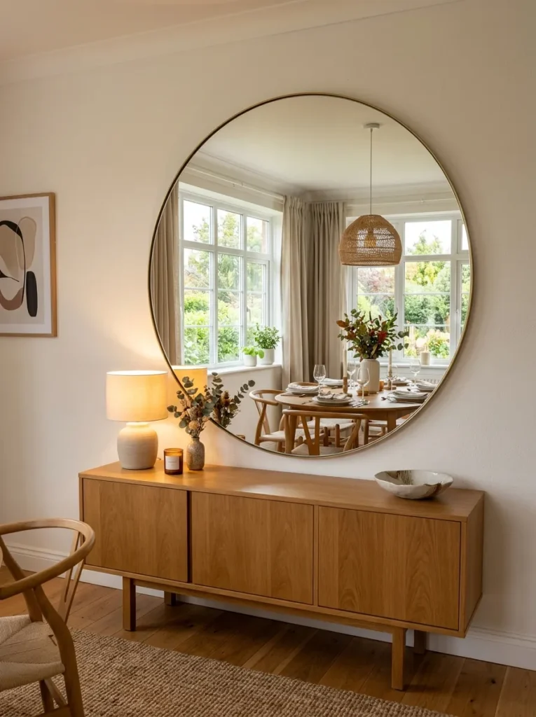 IKEA Round Mirror