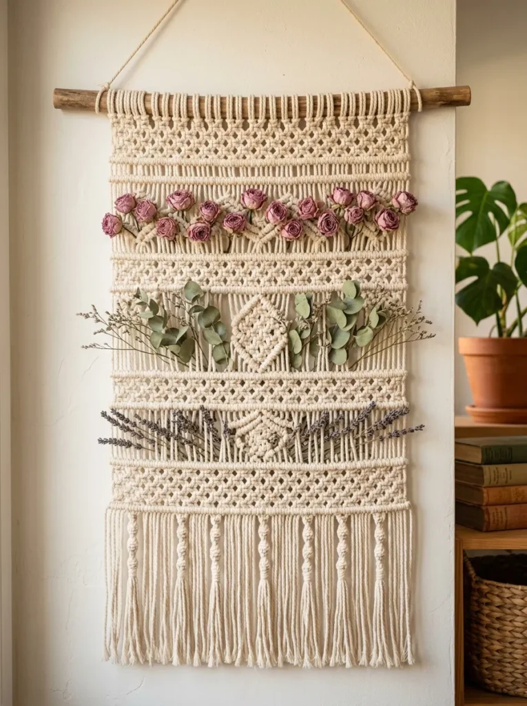 DIY Hanging Flower