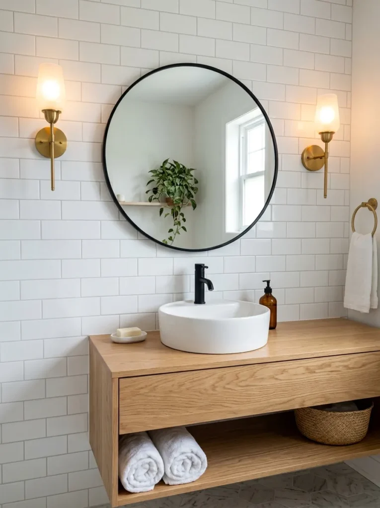 IKEA Round Mirror