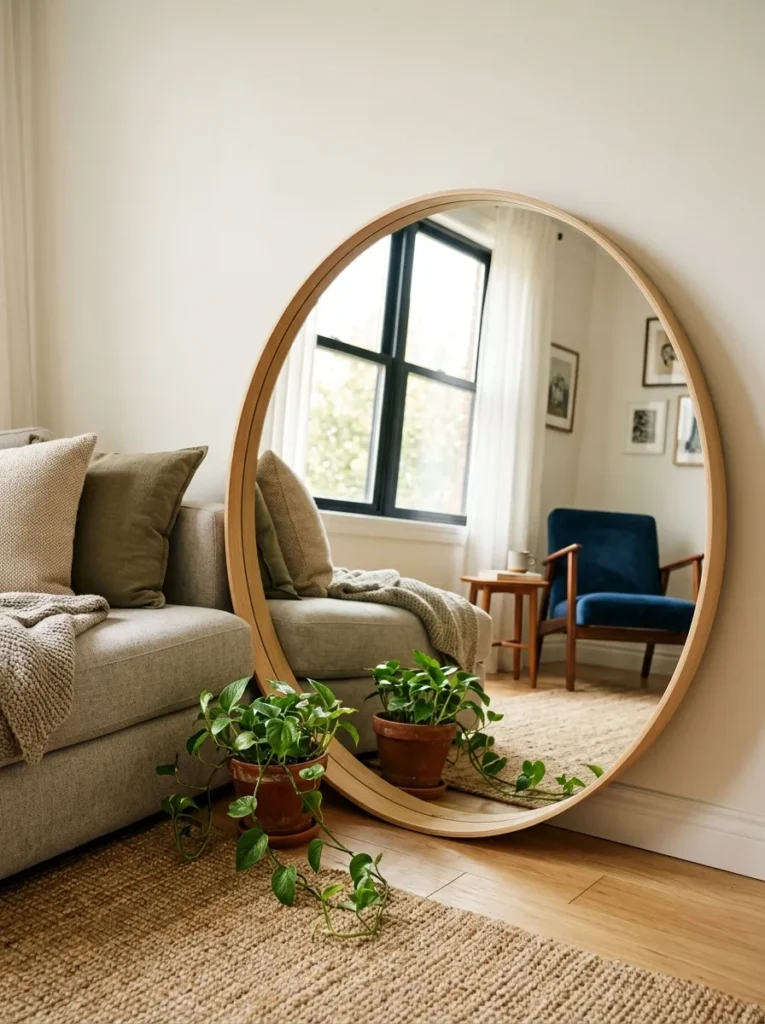 IKEA Round Mirror
