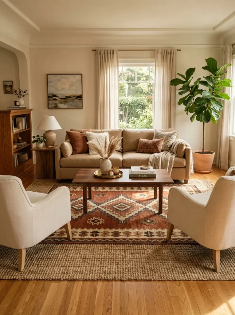 Tan Sofa Decor Ideas