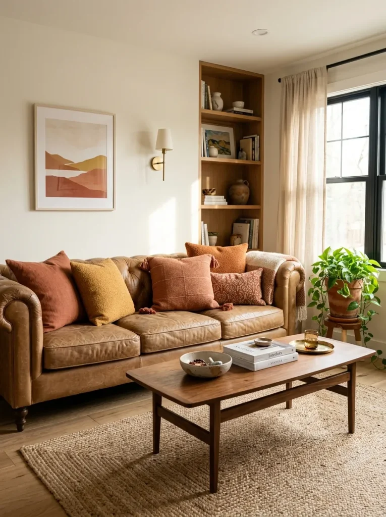 Tan Sofa Decor Ideas