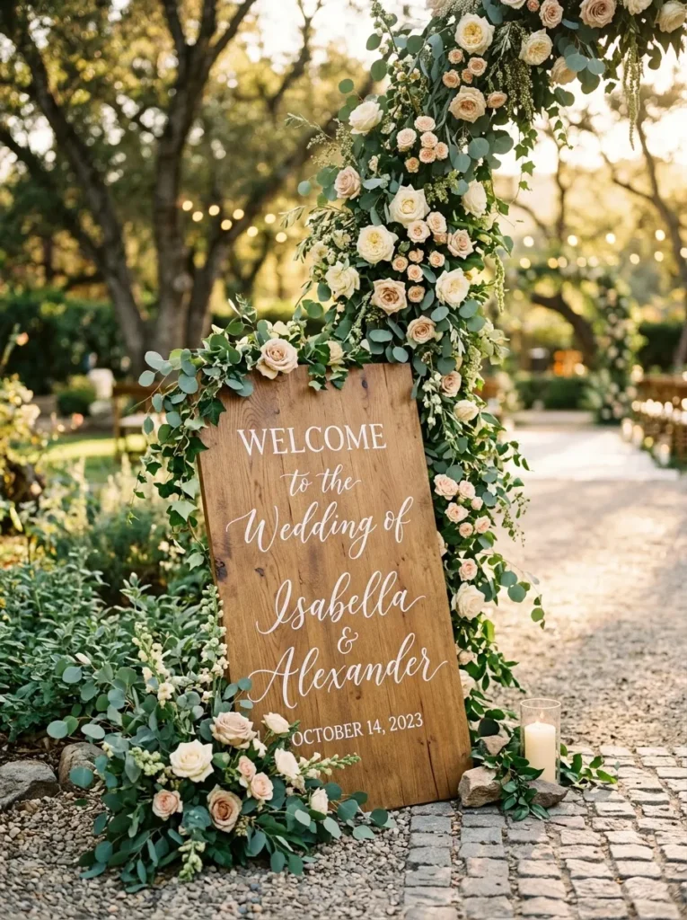 Wedding Welcome Sign Designs