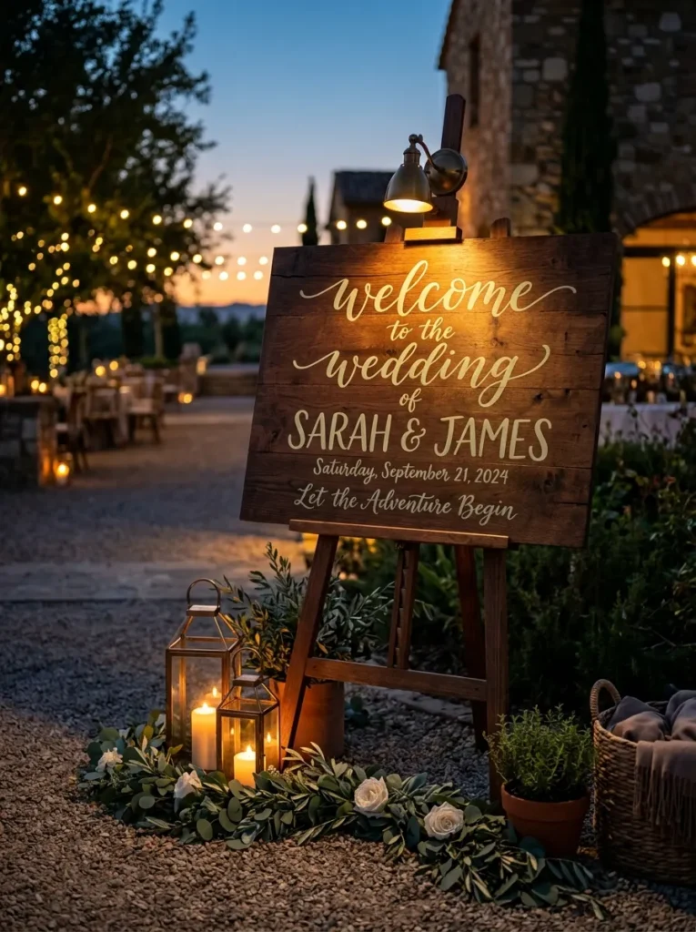 Wedding Welcome Sign Designs